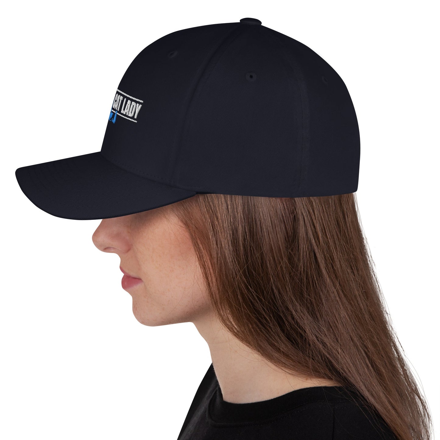 Mindful Cat Lady Structured Twill Cap - Hats - EpiAl's Shop