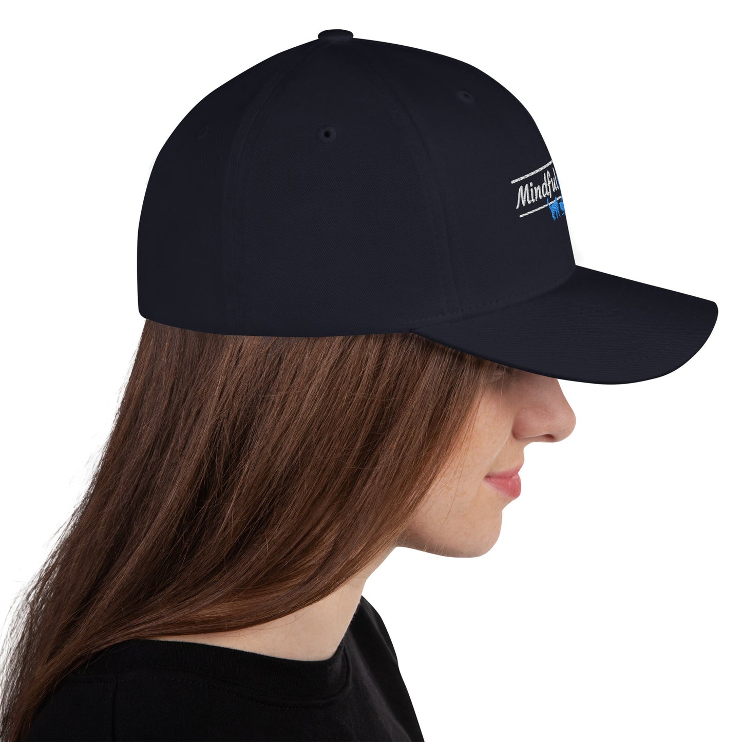 Mindful Cat Lady Structured Twill Cap - Hats - EpiAl's Shop