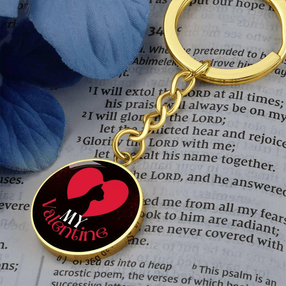 My Valentine Keychain - Jewelry - Epileptic Al’s Shop