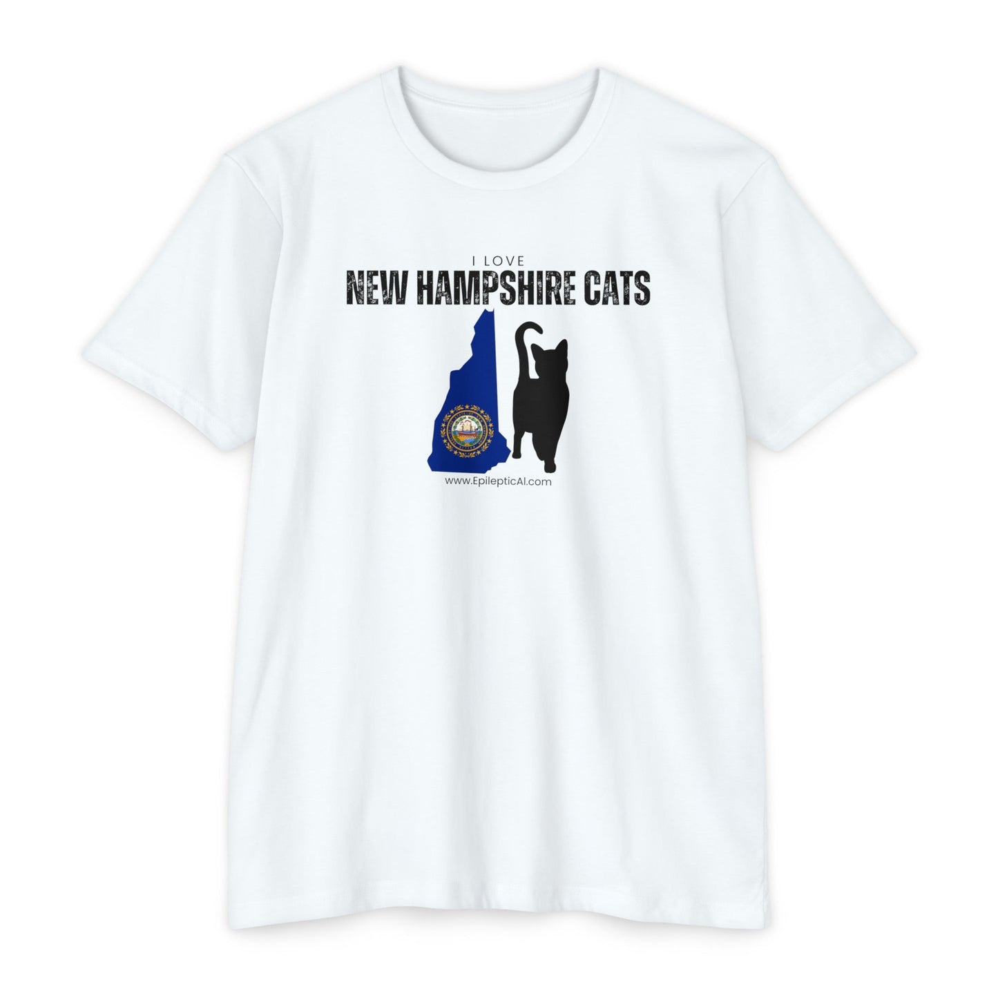 New Hampshire Cats Unisex CVC Jersey T - shirt - T - Shirt - Epileptic Al’s Shop