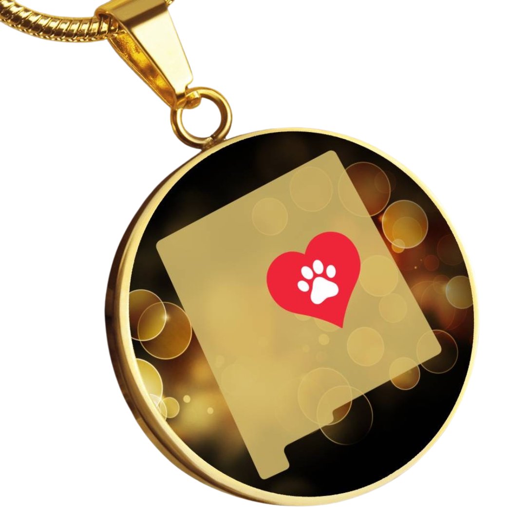 New Mexico luvs Cats Necklace - Jewelry - Epileptic Al’s Shop