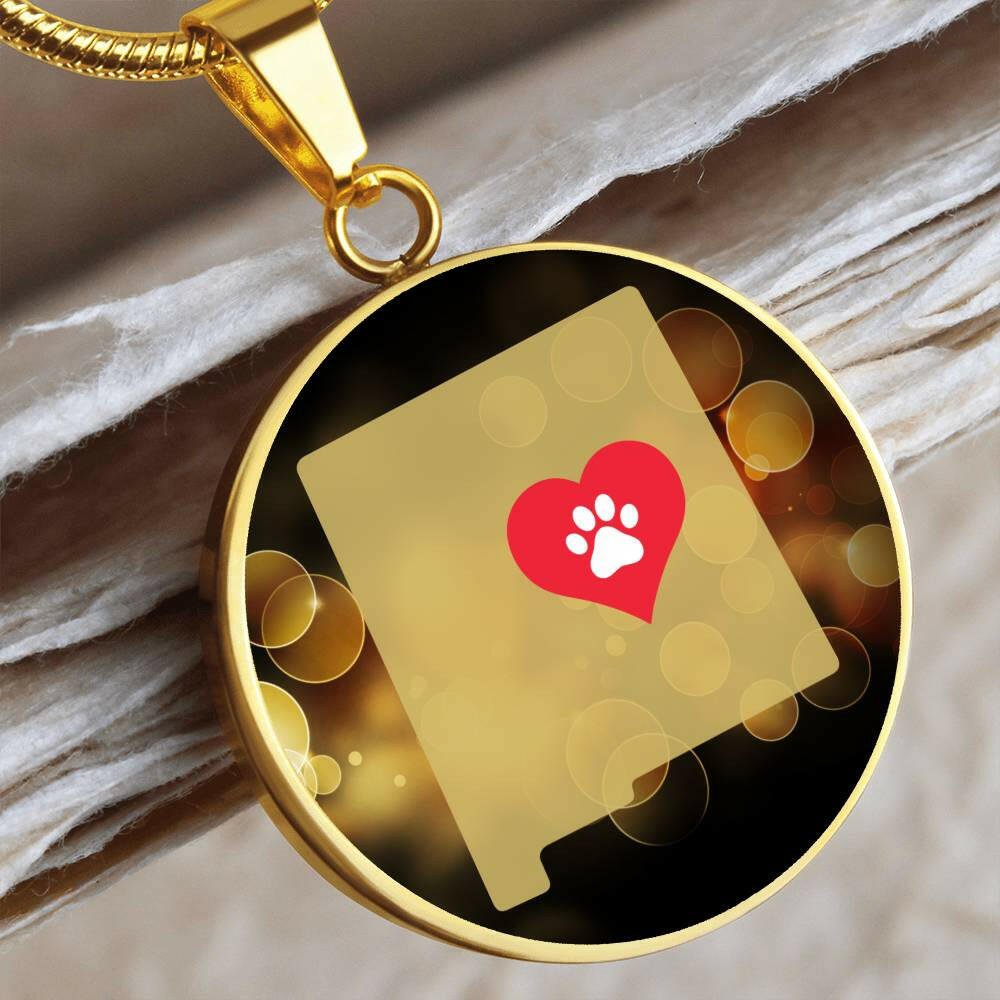 New Mexico luvs Cats Necklace - Jewelry - Epileptic Al’s Shop