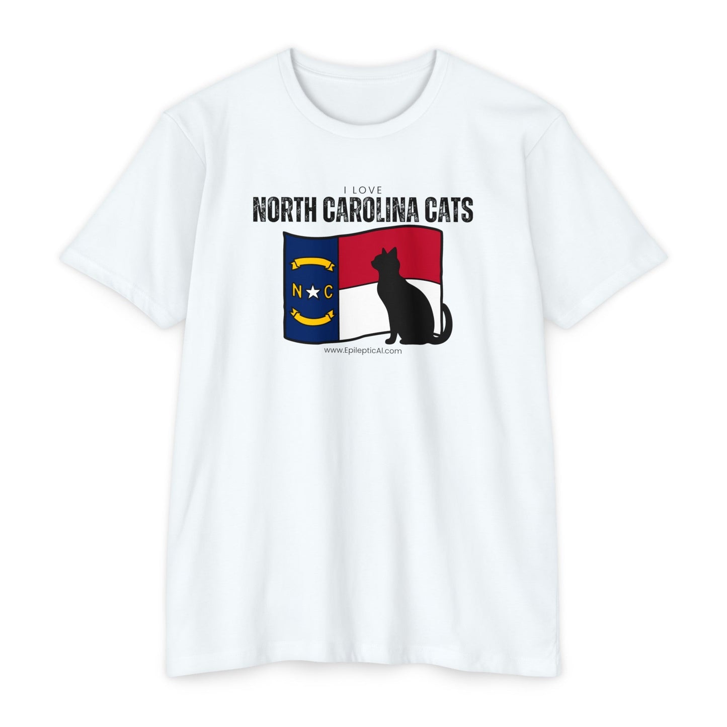 North Carolina Cats Unisex CVC Jersey T - shirt - T - Shirt - Epileptic Al’s Shop