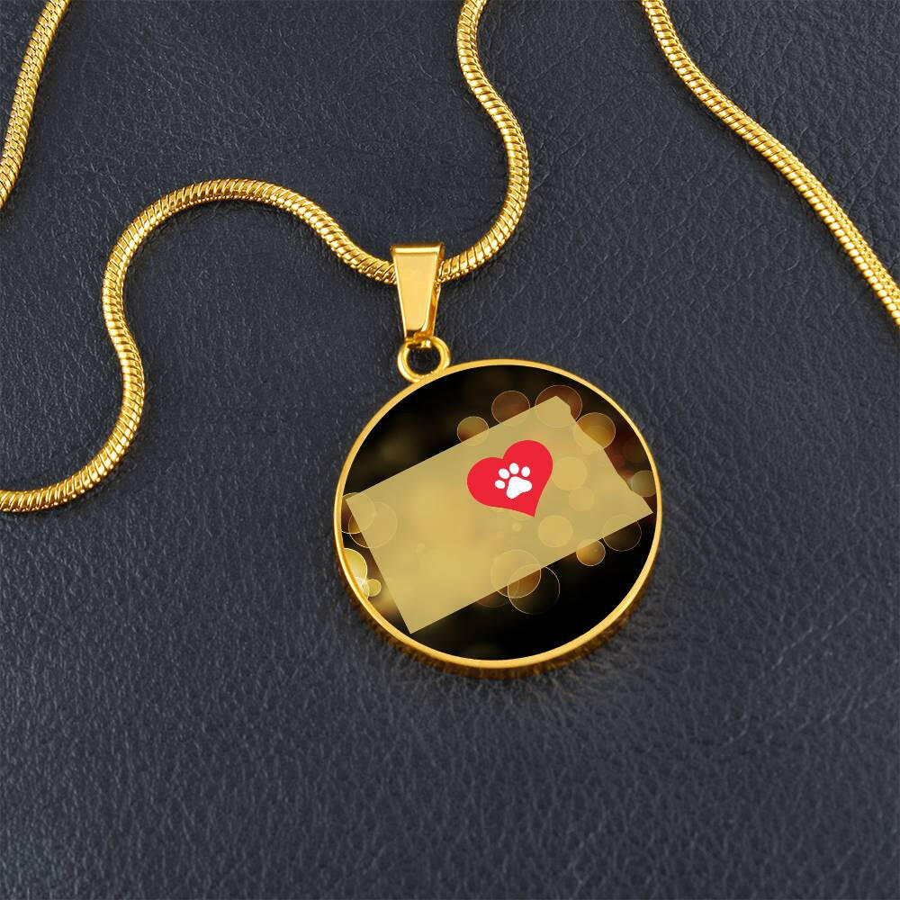 North Dakota luvs Cats Necklace - Jewelry - Epileptic Al’s Shop