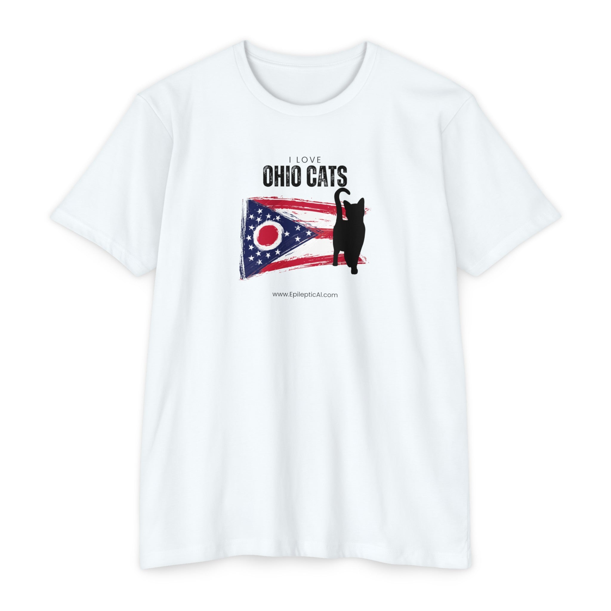 Ohio Cats Unisex CVC Jersey T - shirt - T - Shirt - Epileptic Al’s Shop