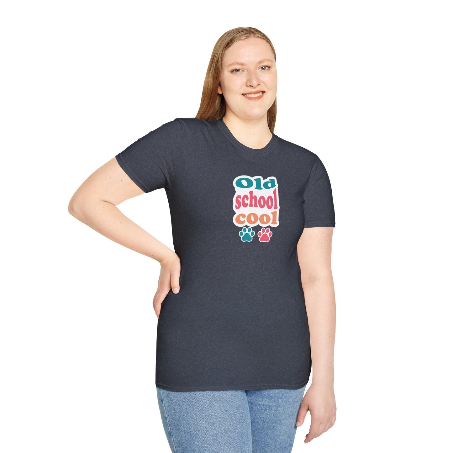 Old School Cool Unisex Softstyle T - Shirt - T - Shirt - Epileptic Al’s Shop