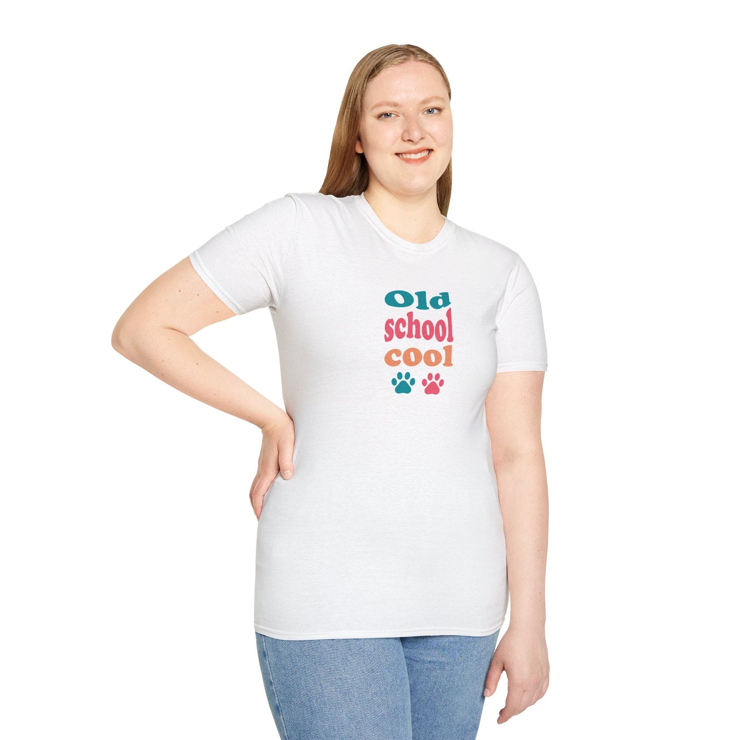 Old School Cool Unisex Softstyle T - Shirt - T - Shirt - Epileptic Al’s Shop