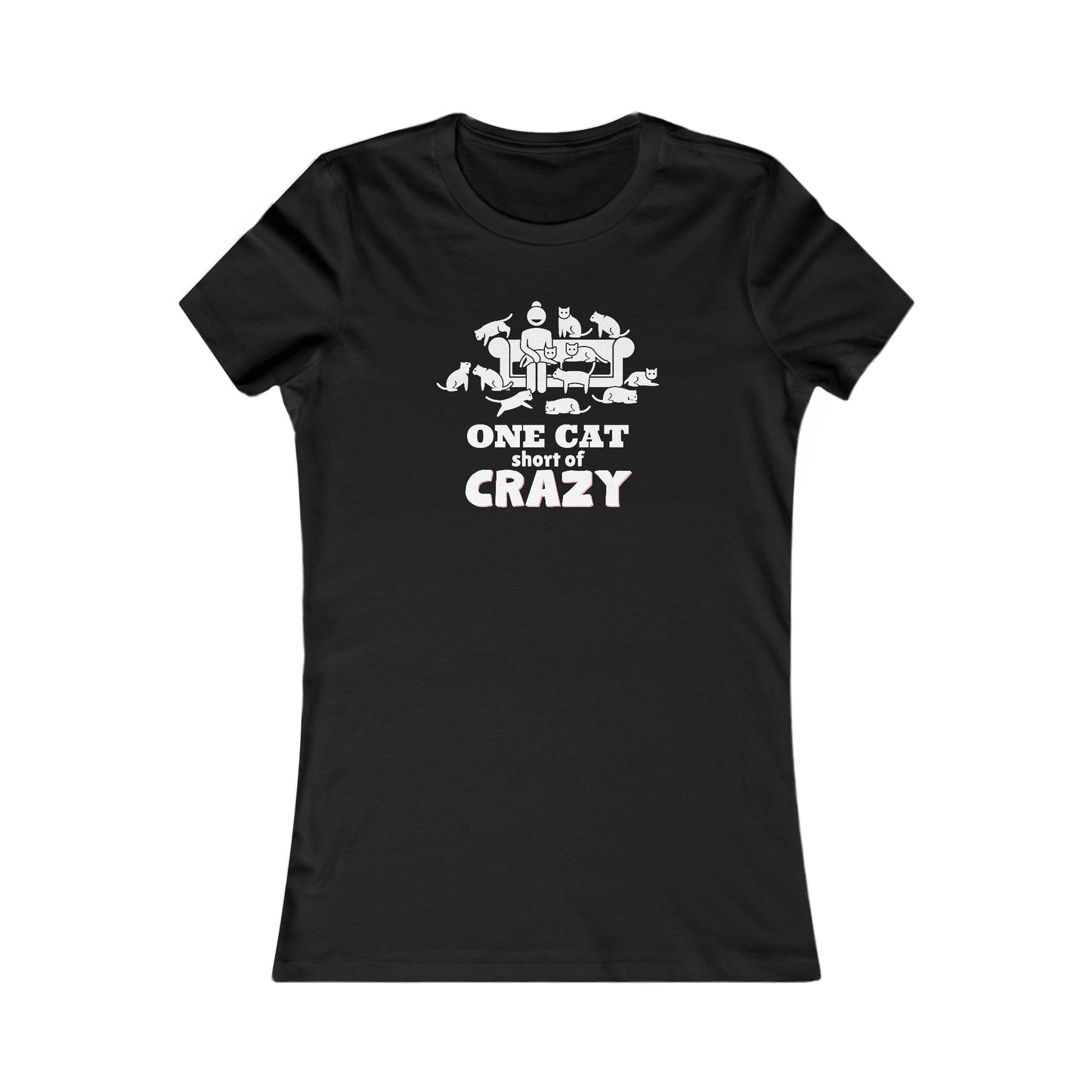 One Cat Women's Favorite Tee - T-Shirt - EpiAl's Shop