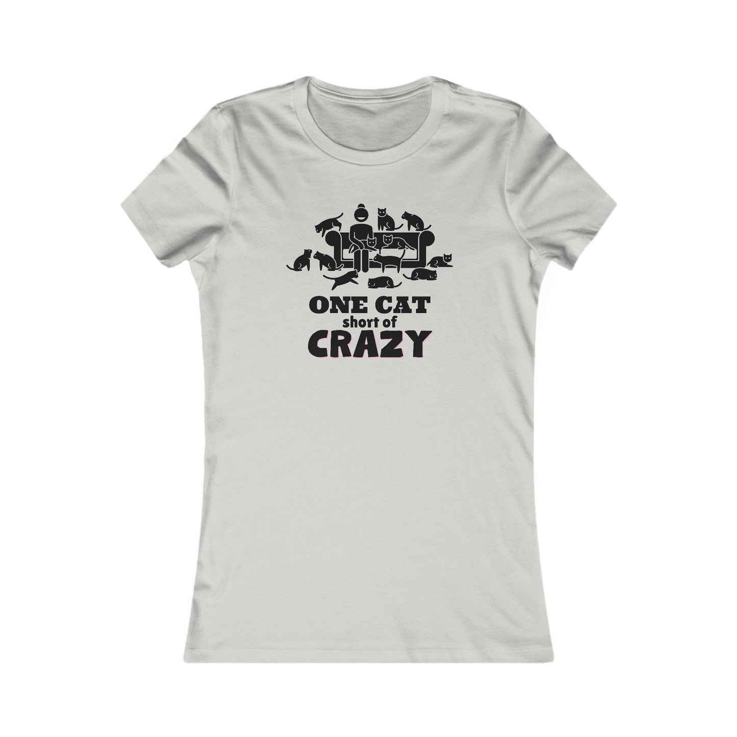 One Cat Women's Favorite Tee - T-Shirt - EpiAl's Shop