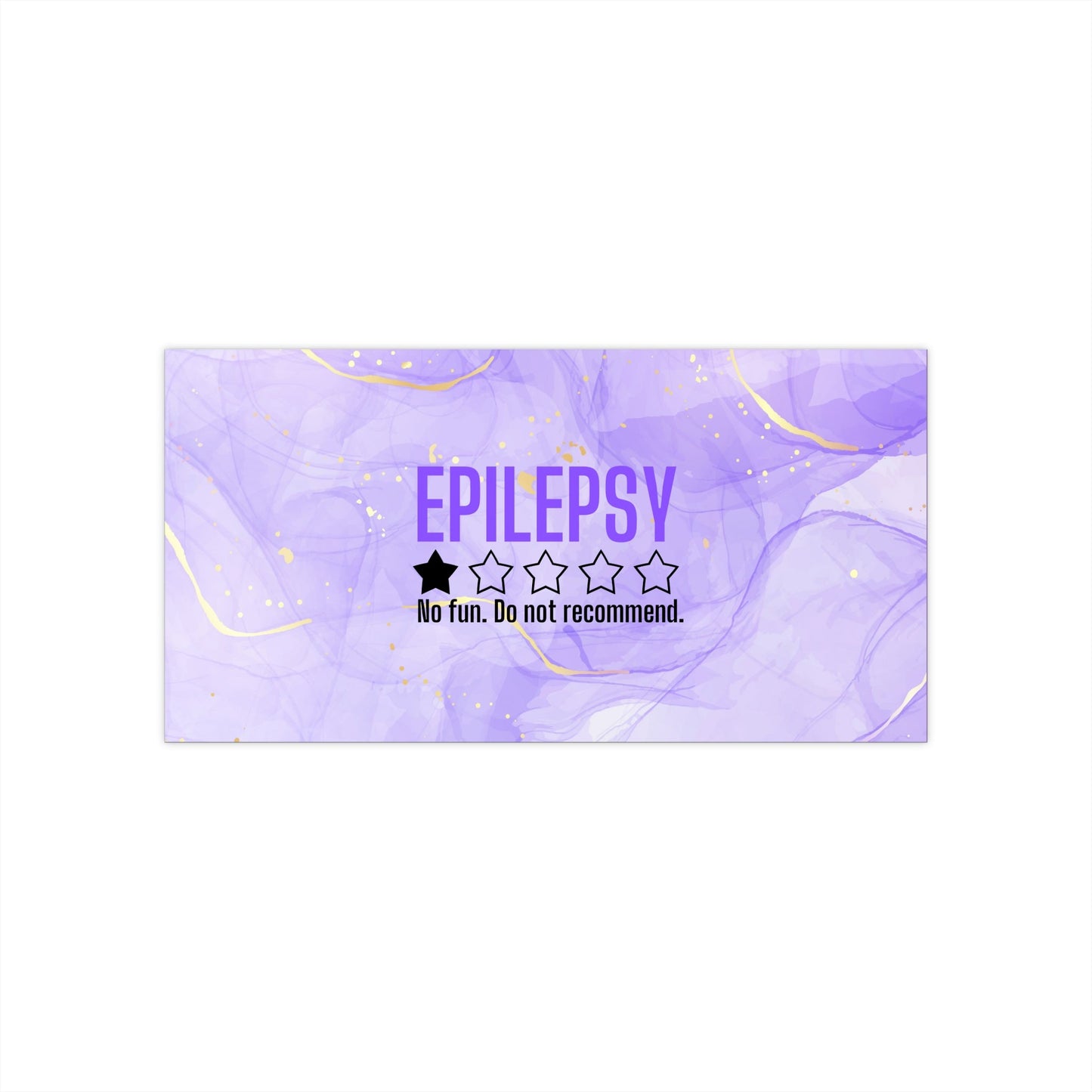 One Star Bumper Stickers - Paper products - Epileptic Al’s Shop