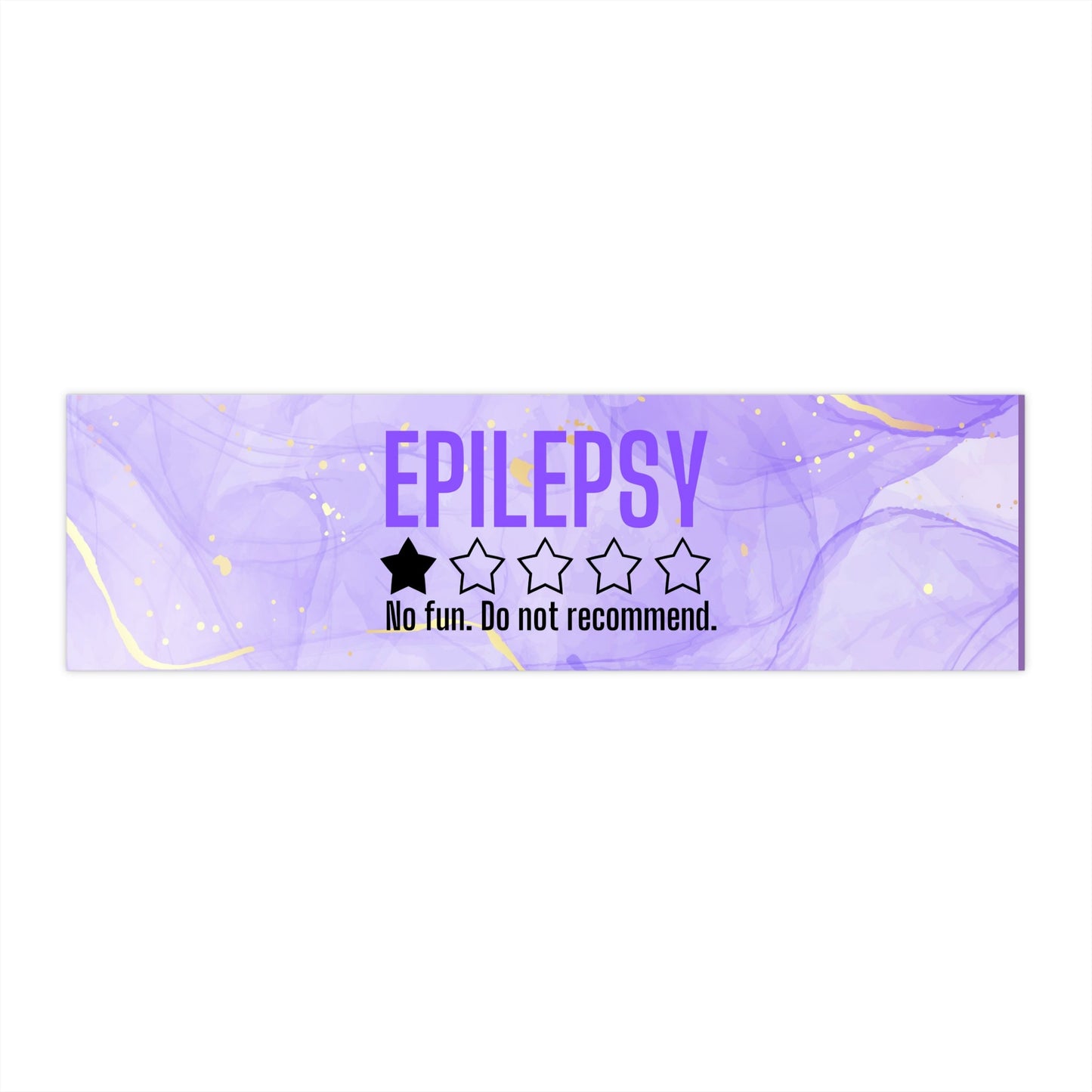 One Star Bumper Stickers - Paper products - Epileptic Al’s Shop