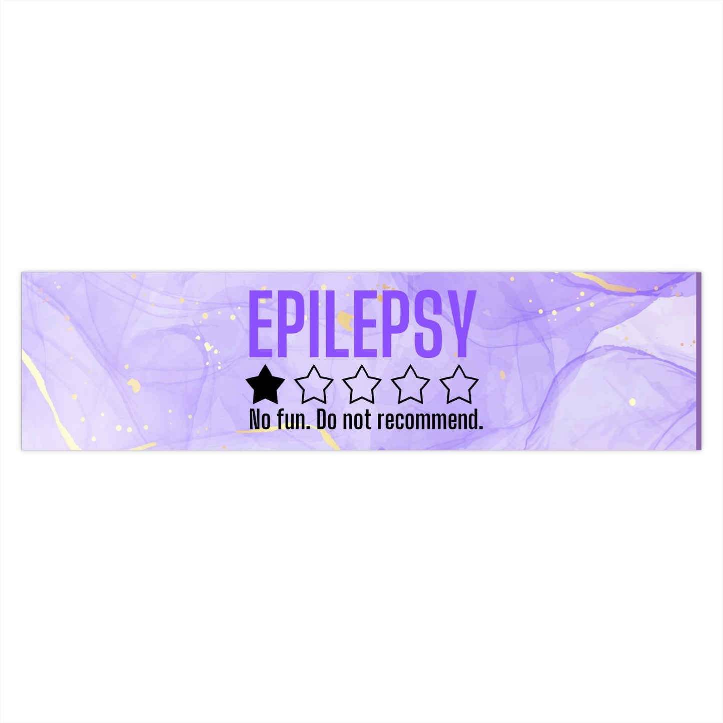 One Star Bumper Stickers - Paper products - Epileptic Al’s Shop
