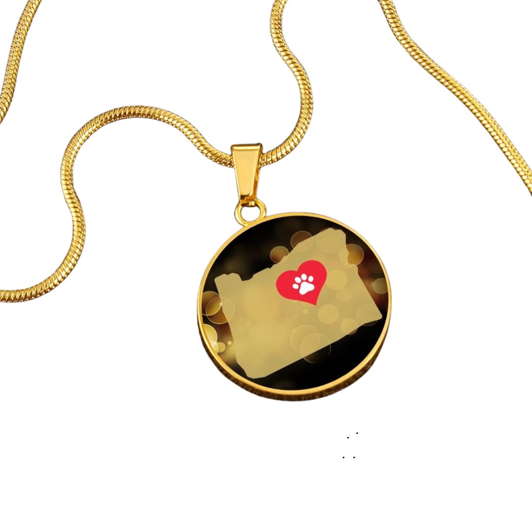 Oregon luvs Cats Necklace - Jewelry - Epileptic Al’s Shop