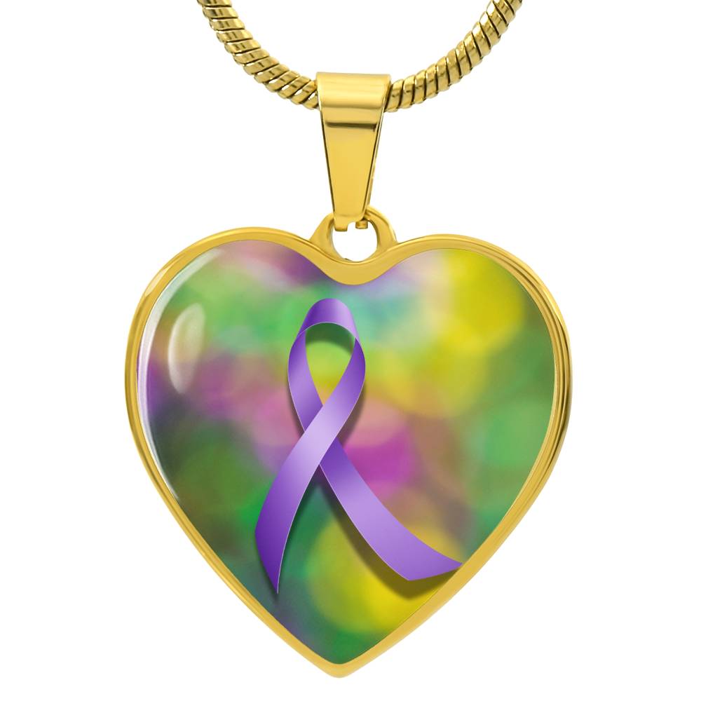 Pastel Purple Ribbon Necklace - Jewelry - Epileptic Al’s Shop