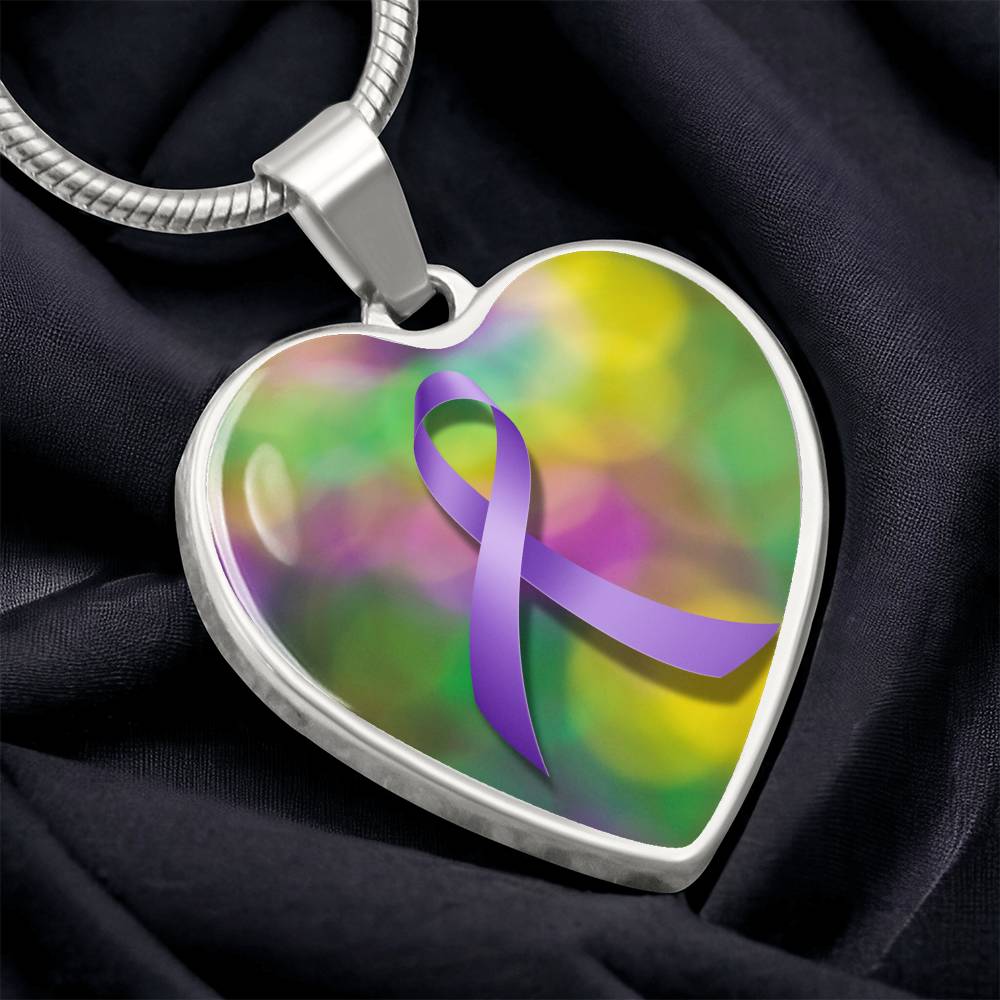 Pastel Purple Ribbon Necklace - Jewelry - Epileptic Al’s Shop