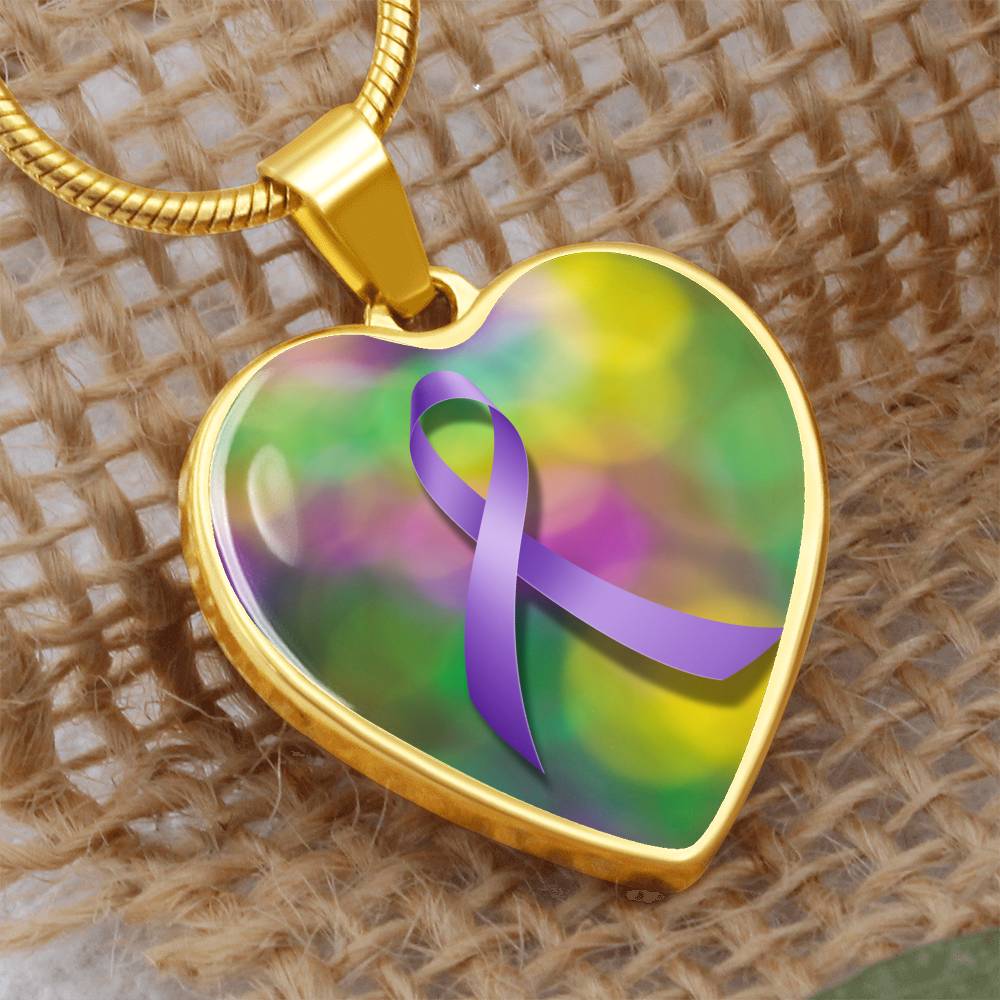 Pastel Purple Ribbon Necklace - Jewelry - Epileptic Al’s Shop