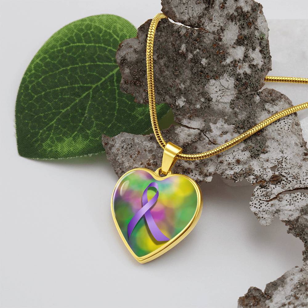 Pastel Purple Ribbon Necklace - Jewelry - Epileptic Al’s Shop