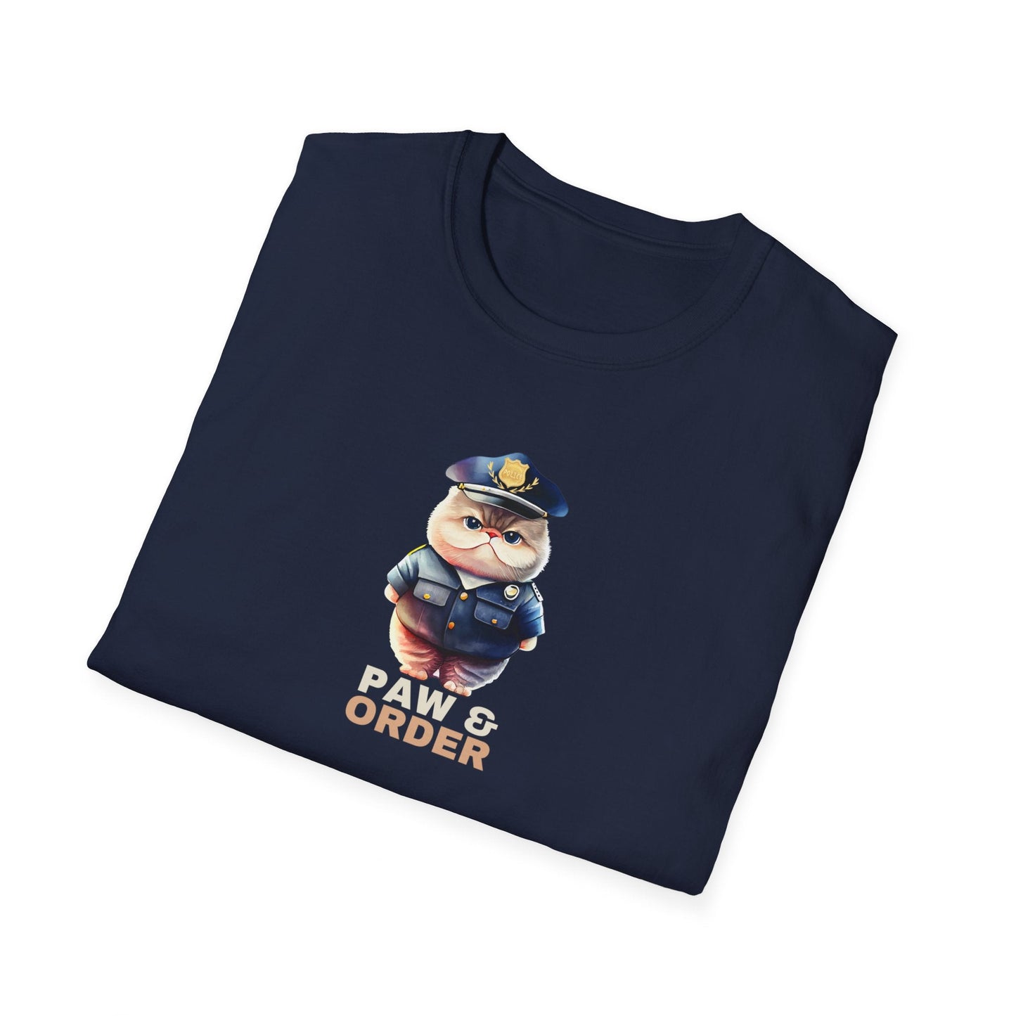 Paw & Order Unisex Softstyle T - Shirt - T - Shirt - Epileptic Al’s Shop
