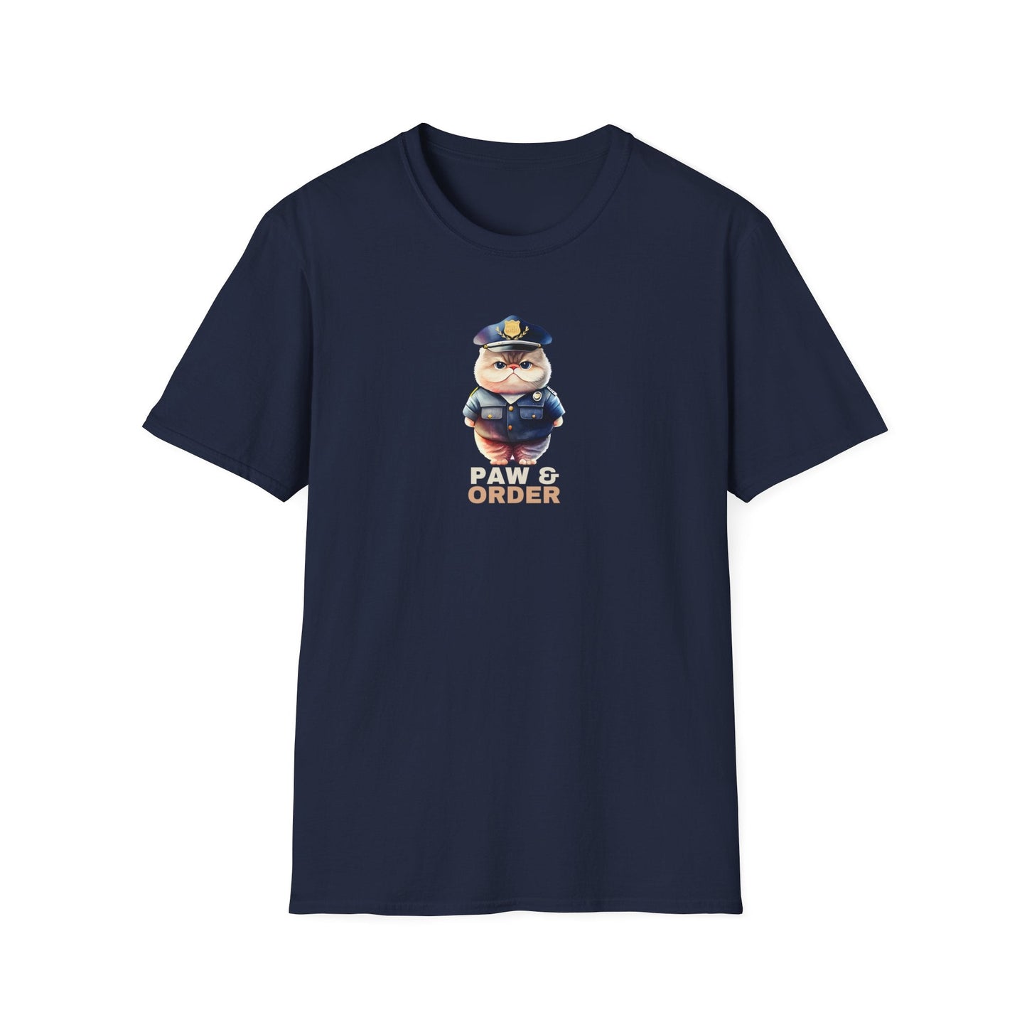 Paw & Order Unisex Softstyle T - Shirt - T - Shirt - Epileptic Al’s Shop