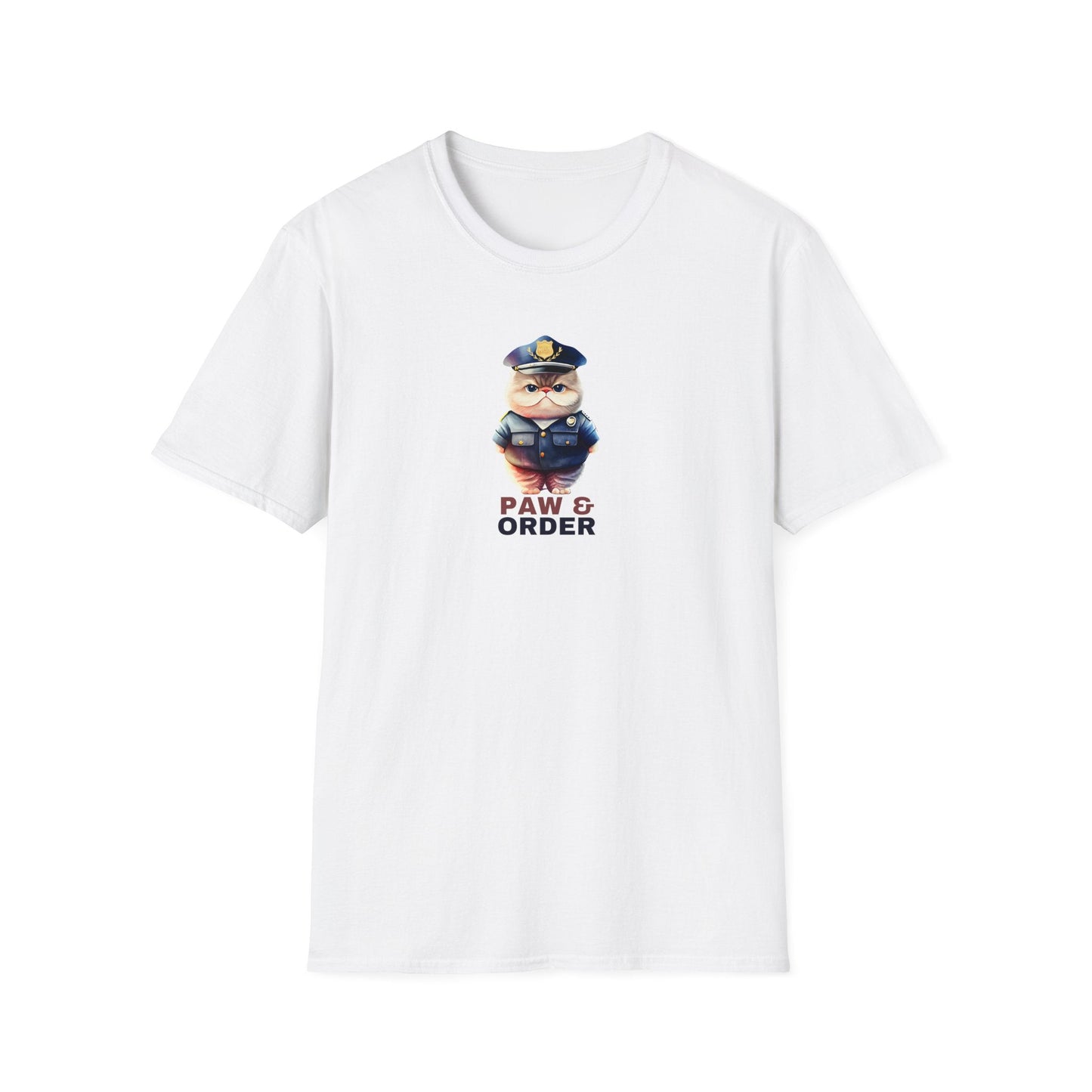Paw & Order Unisex Softstyle T - Shirt - T - Shirt - Epileptic Al’s Shop