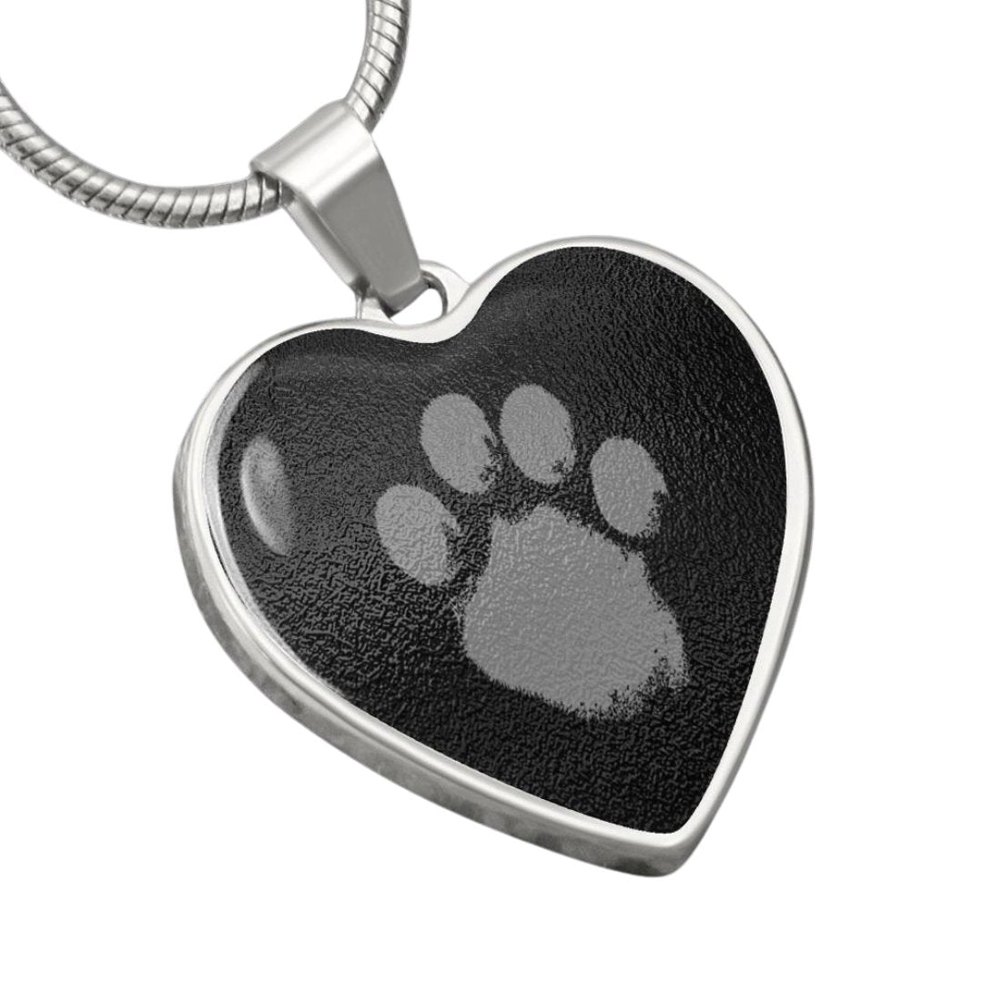 Paw Smudge Necklace - Jewelry - Epileptic Al’s Shop