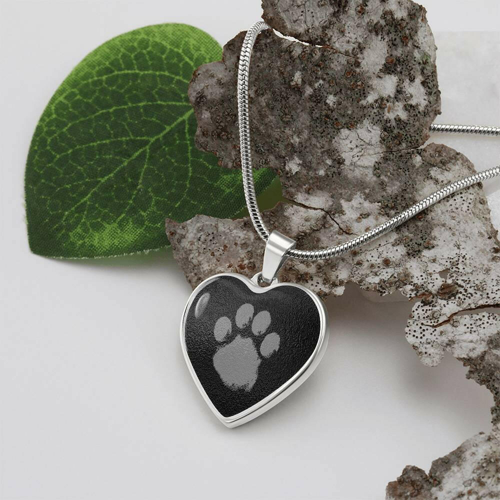 Paw Smudge Necklace - Jewelry - Epileptic Al’s Shop