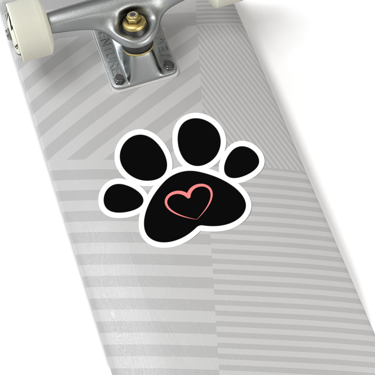 Pawheart Kiss - Cut Stickers - Paper products - Epileptic Al’s Shop