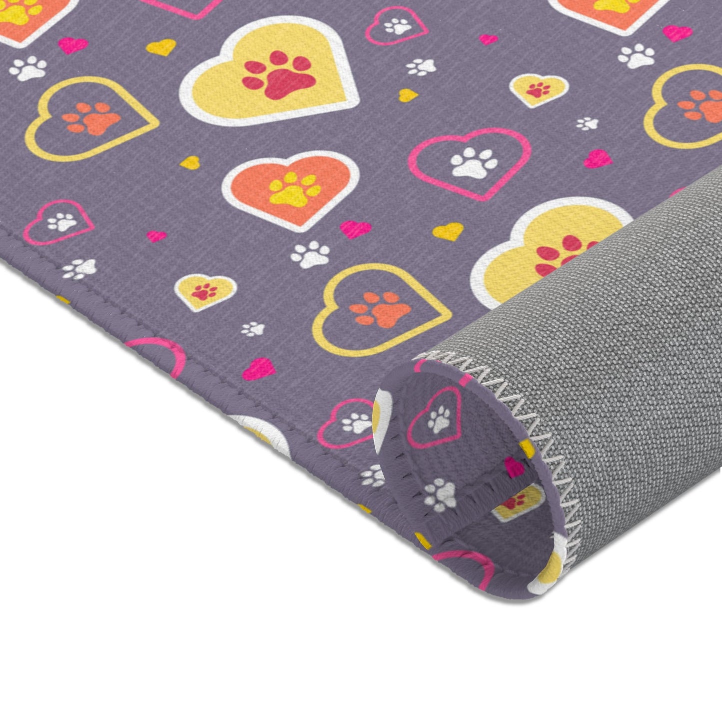 Paws & Hearts Area Rugs - Home Decor - Epileptic Al’s Shop