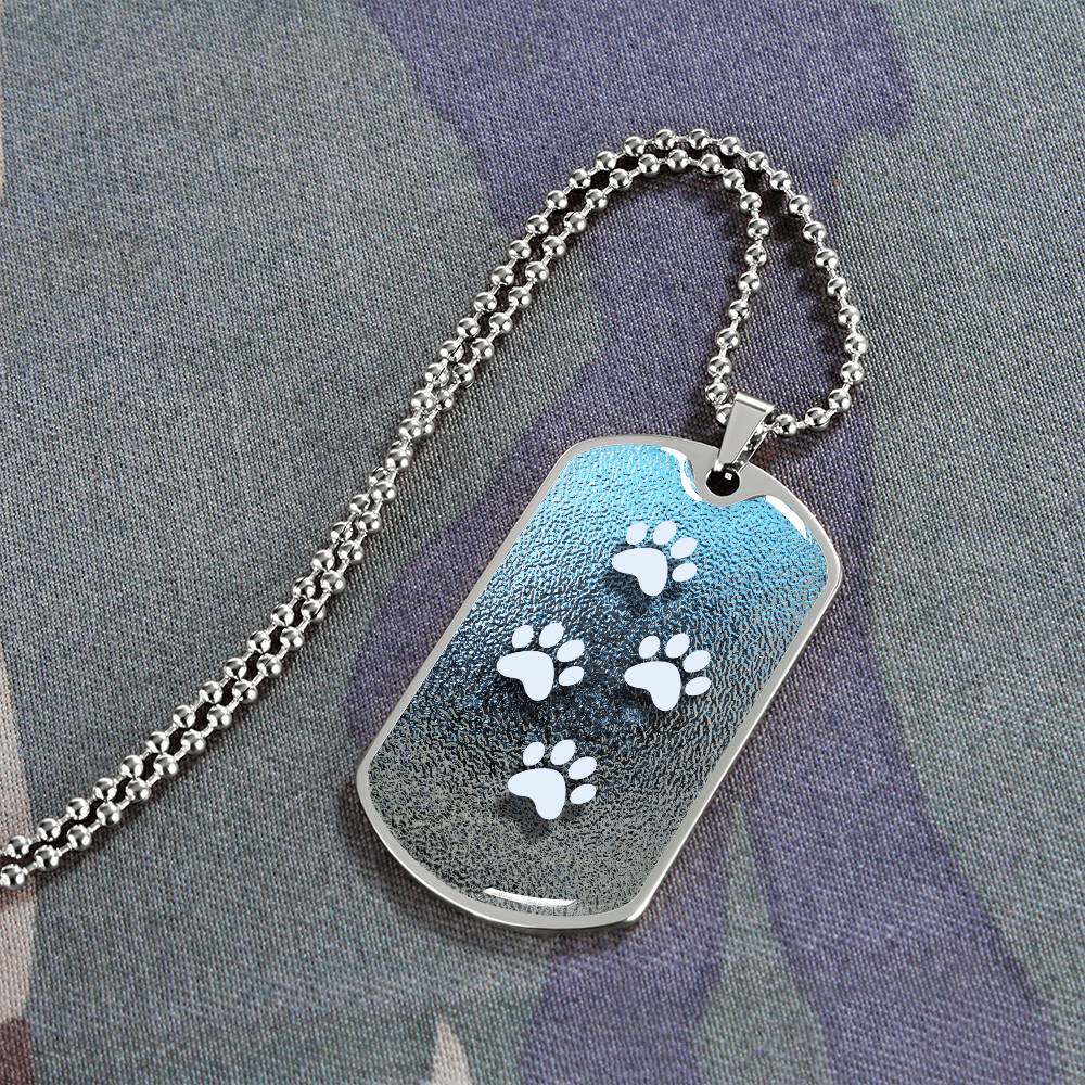 Paws on Glass Necklace - Jewelry - Epileptic Al’s Shop