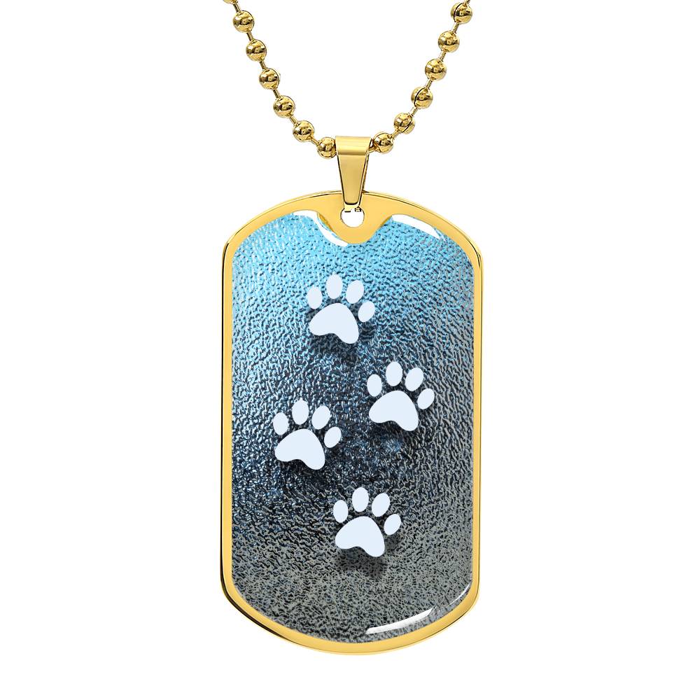 Paws on Glass Necklace - Jewelry - Epileptic Al’s Shop