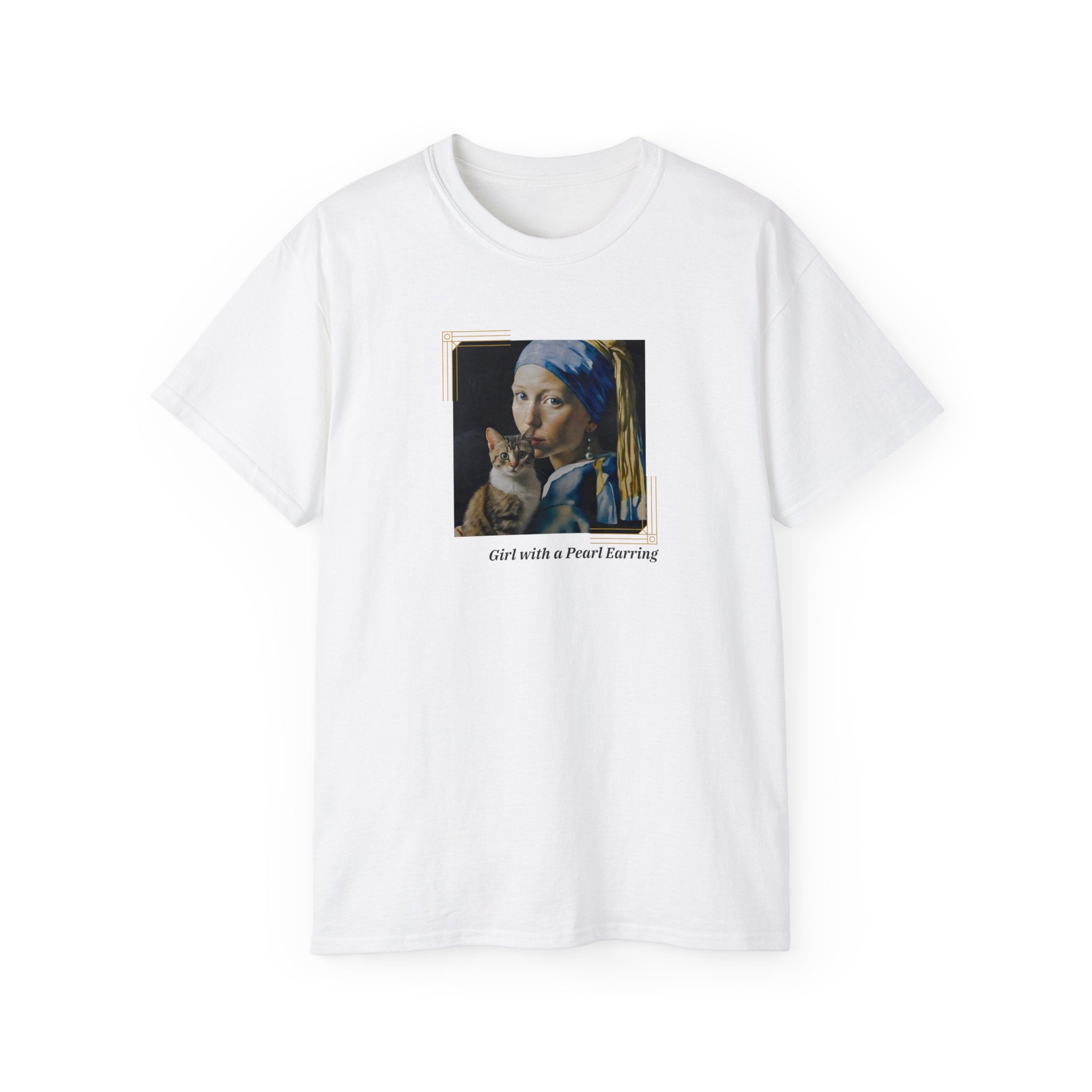 Pearl Cat Unisex Ultra Cotton Tee - EpiAl's Shop