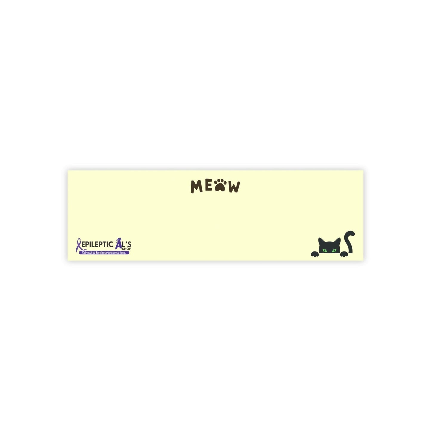 Peeky Kitty Post - it® Note Pads - Paper products - Epileptic Al’s Shop