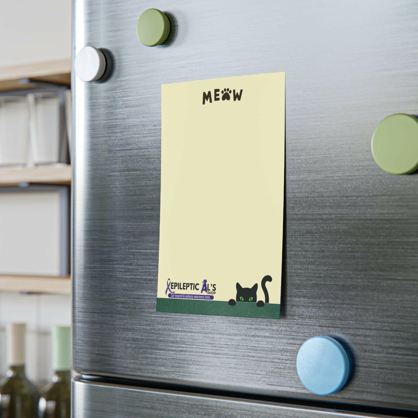 Peeky Kitty Post - it® Note Pads - Paper products - Epileptic Al’s Shop