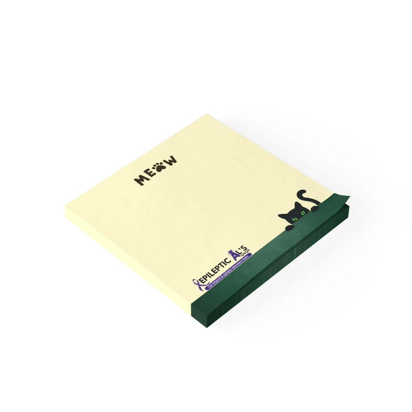 Peeky Kitty Post - it® Note Pads - Paper products - Epileptic Al’s Shop