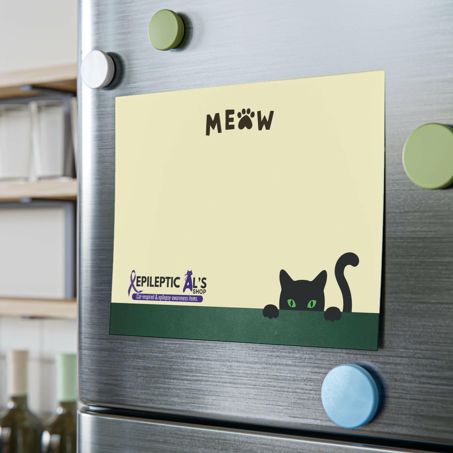 Peeky Kitty Post - it® Note Pads - Paper products - Epileptic Al’s Shop