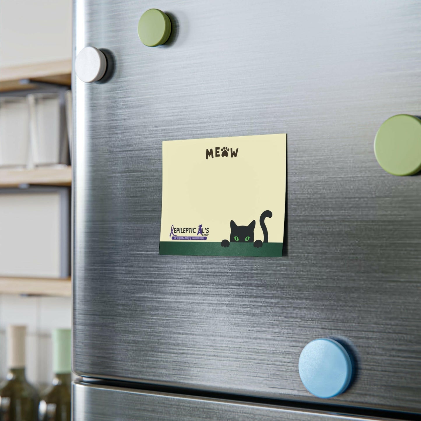 Peeky Kitty Post - it® Note Pads - Paper products - Epileptic Al’s Shop