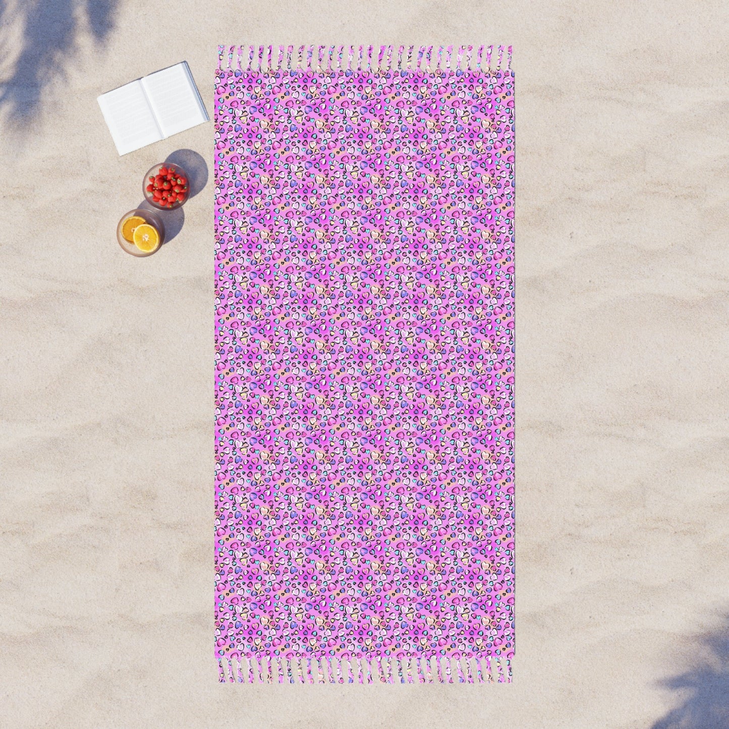 Pink Leopard Boho Beach Cloth - Home Decor - Epileptic Al’s Shop