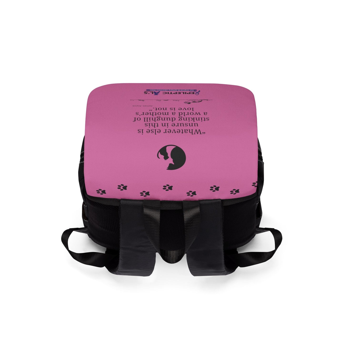 Pink Mothers Love Casual Shoulder Backpack - Bags - Epileptic Al’s Shop