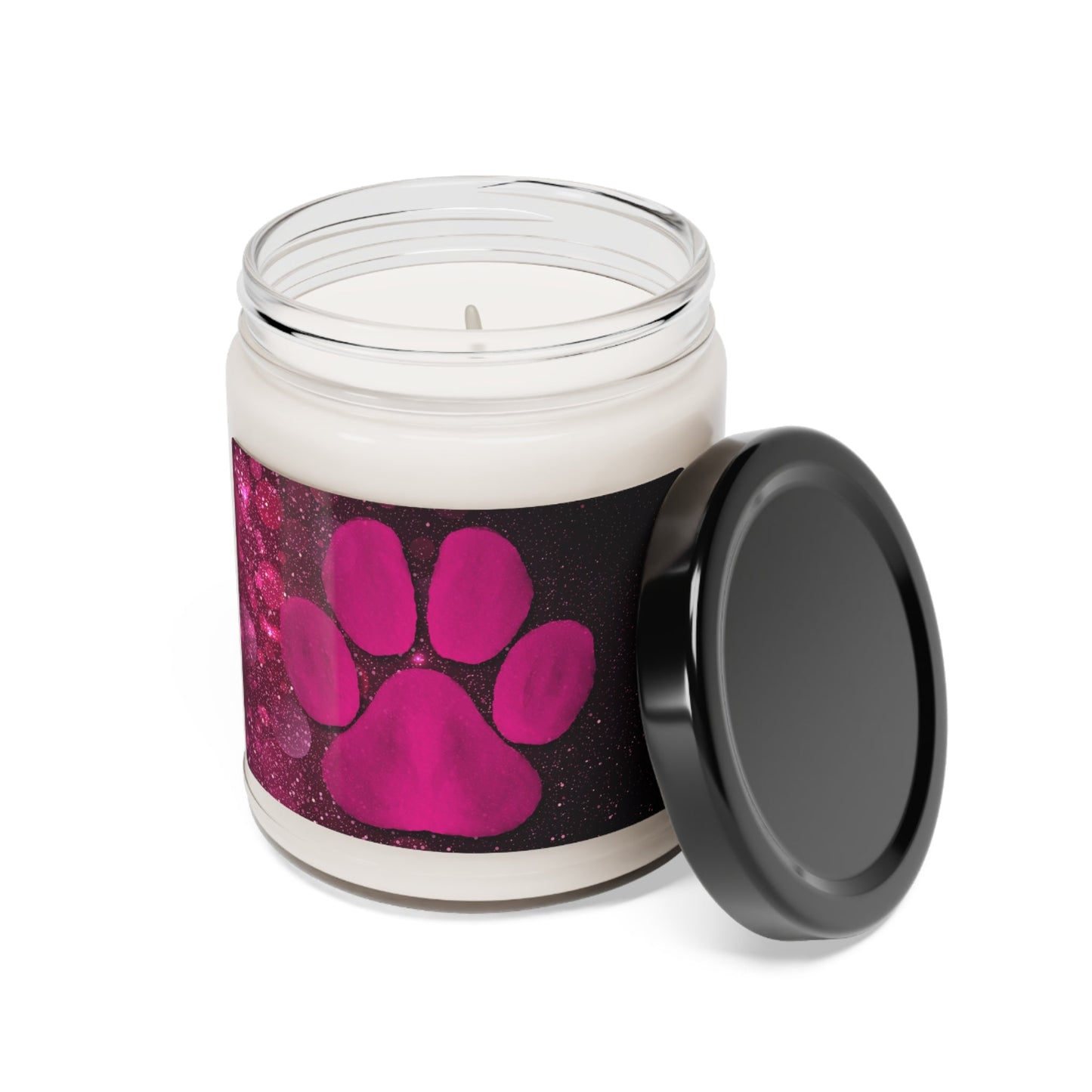 Pink Paw Scented Soy Candle, 9oz - Home Decor - Epileptic Al’s Shop