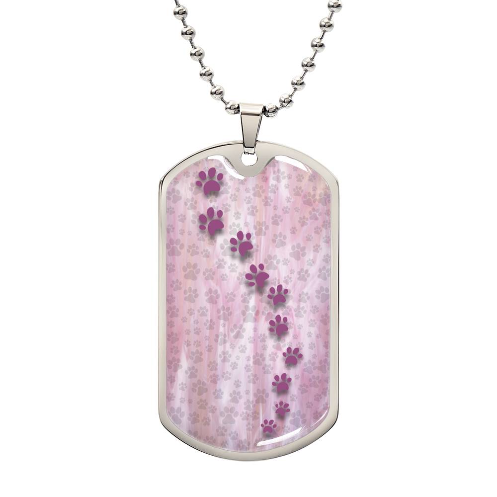 Plastic Kitty Paws Necklace - Jewelry - Epileptic Al’s Shop
