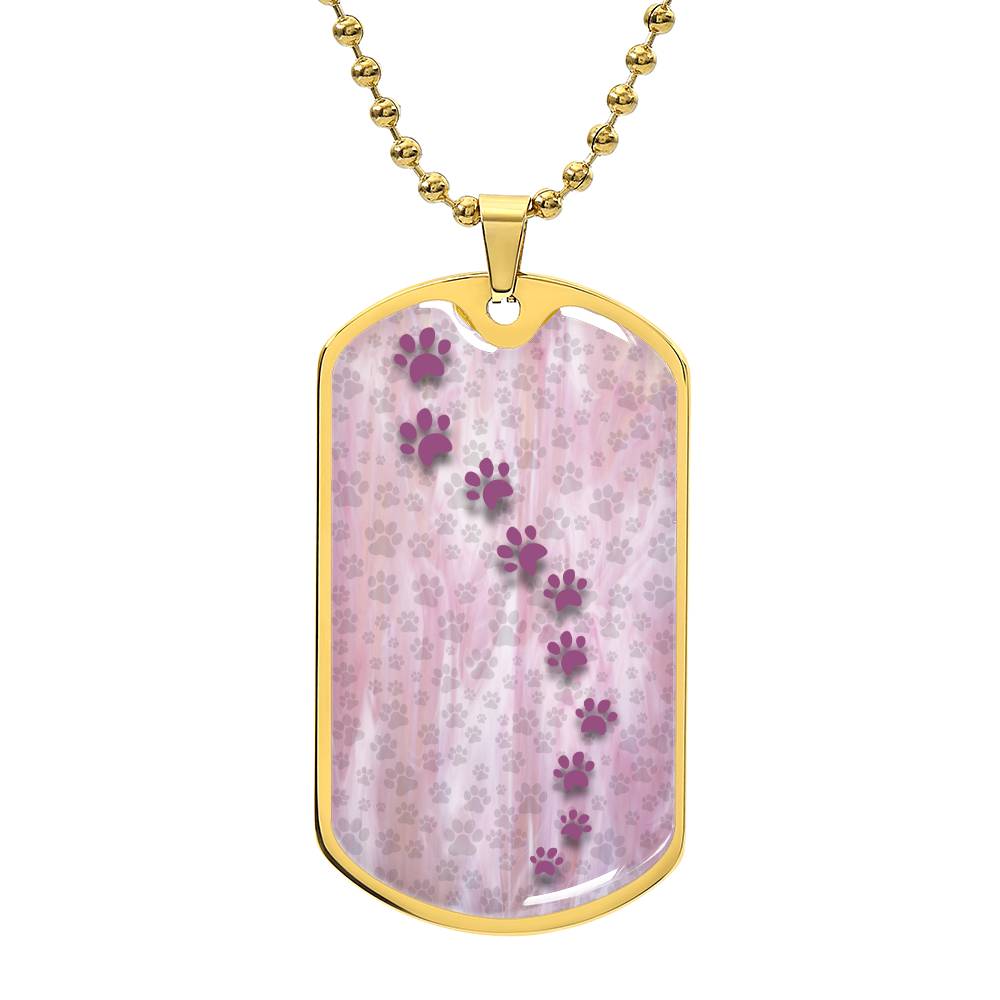 Plastic Kitty Paws Necklace - Jewelry - Epileptic Al’s Shop