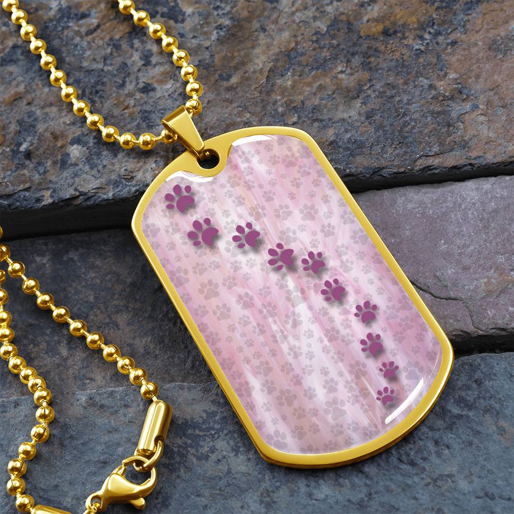 Plastic Kitty Paws Necklace - Jewelry - Epileptic Al’s Shop