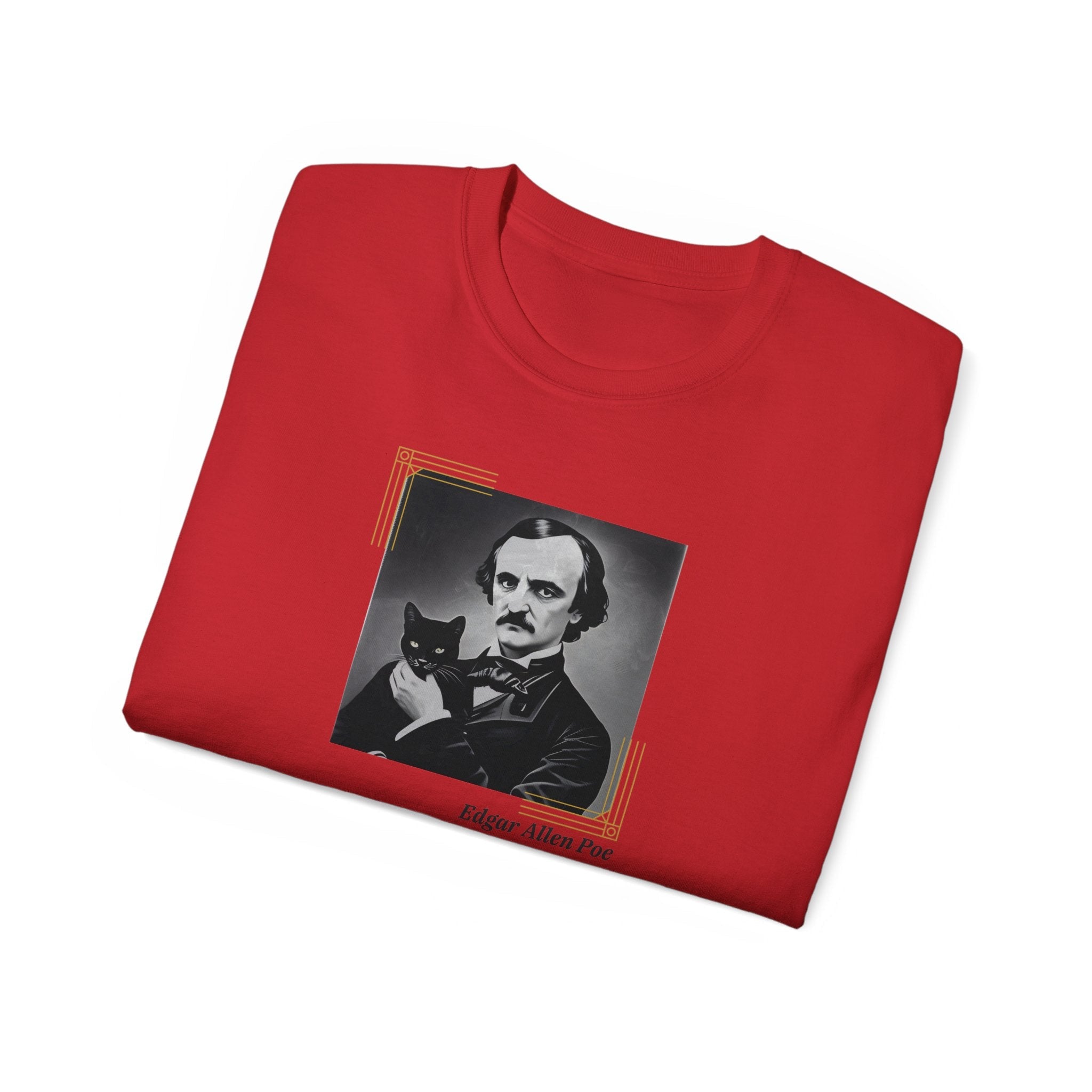 Poe Cat Unisex Ultra Cotton Tee - EpiAl's Shop