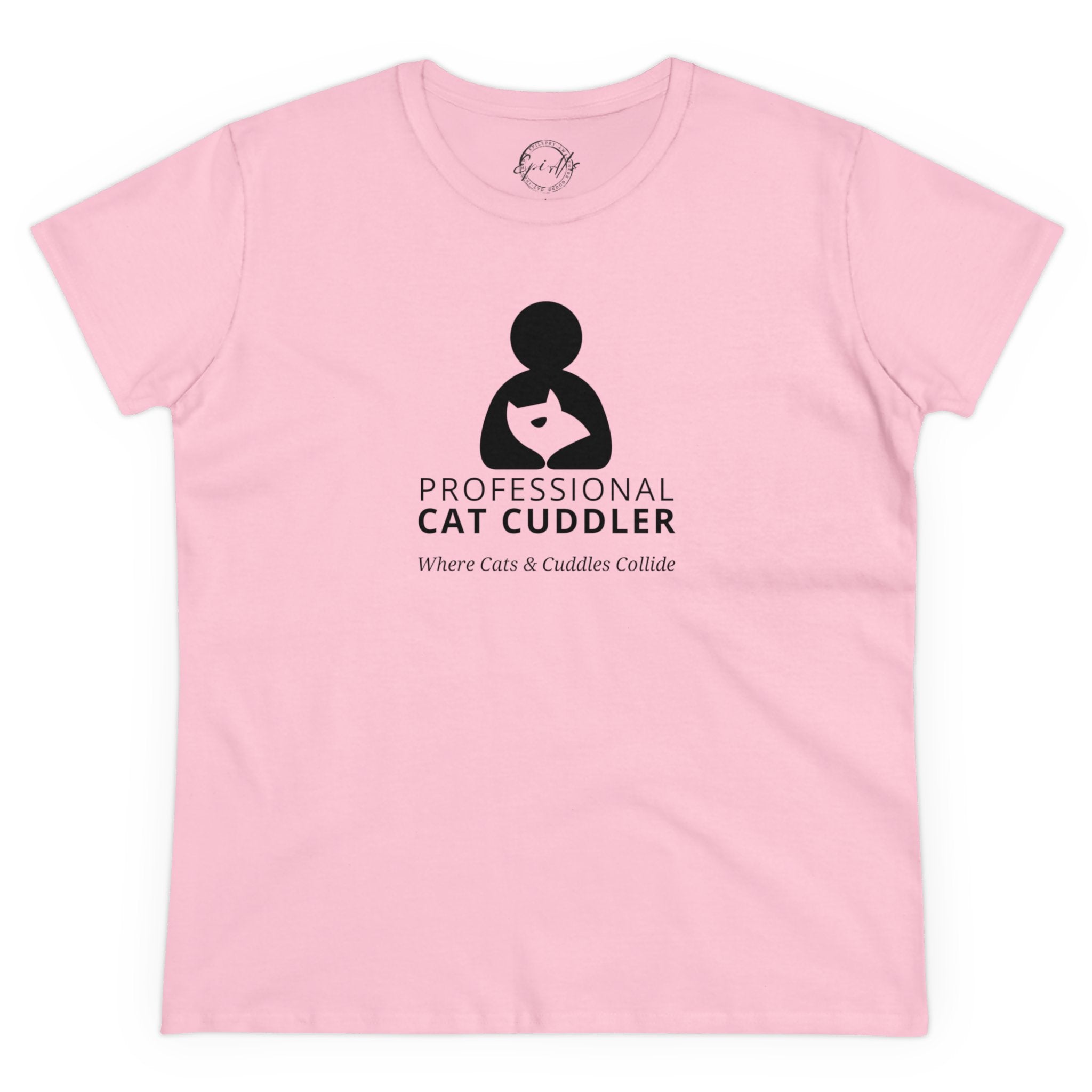 Professional Cat Cuddler Women's Midweight Cotton Tee - T - Shirt - Epileptic Al’s Shop