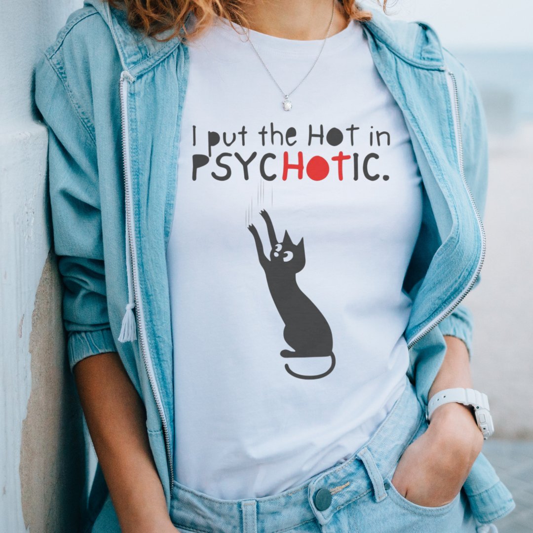 PsycHOTic Lady Softstyle Tee - T - Shirt - Epileptic Al’s Shop