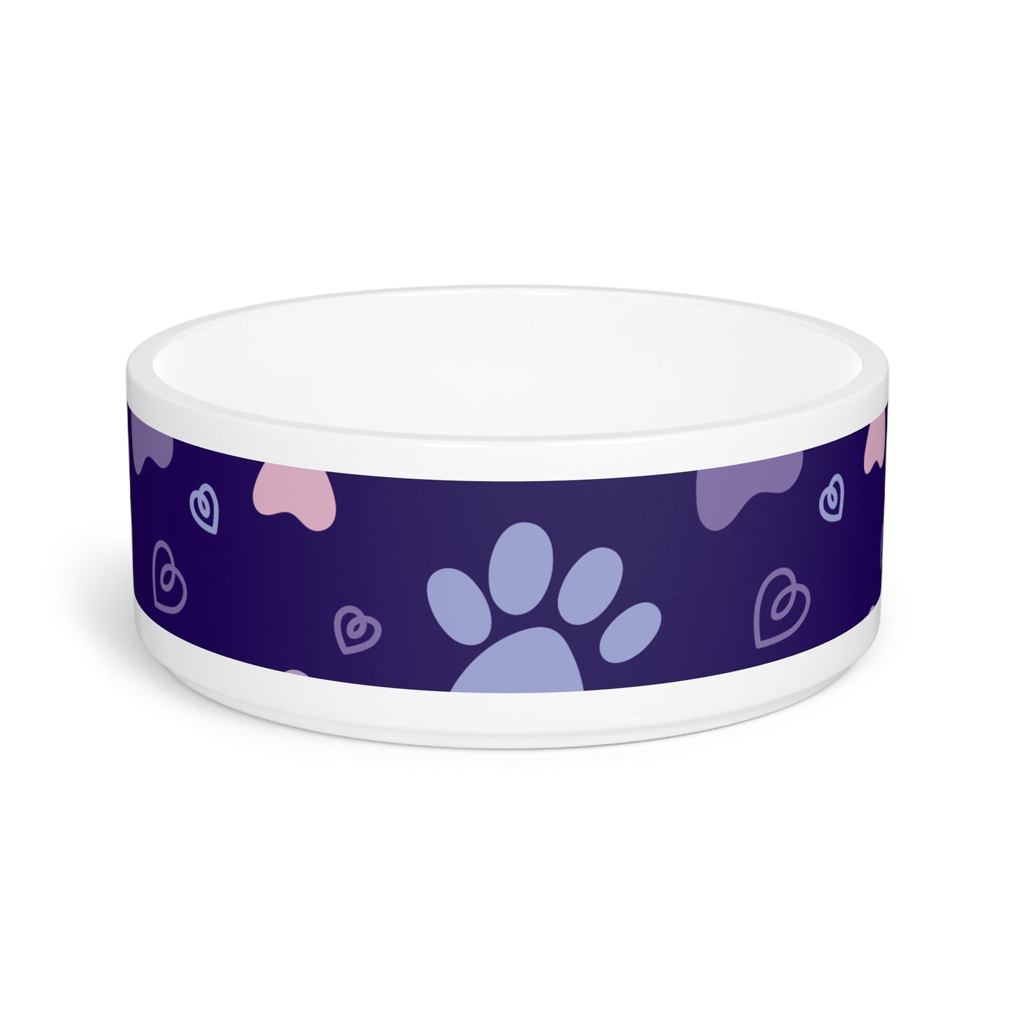 Purple Paws Pet Bowl - Pets - Epileptic Al’s Shop