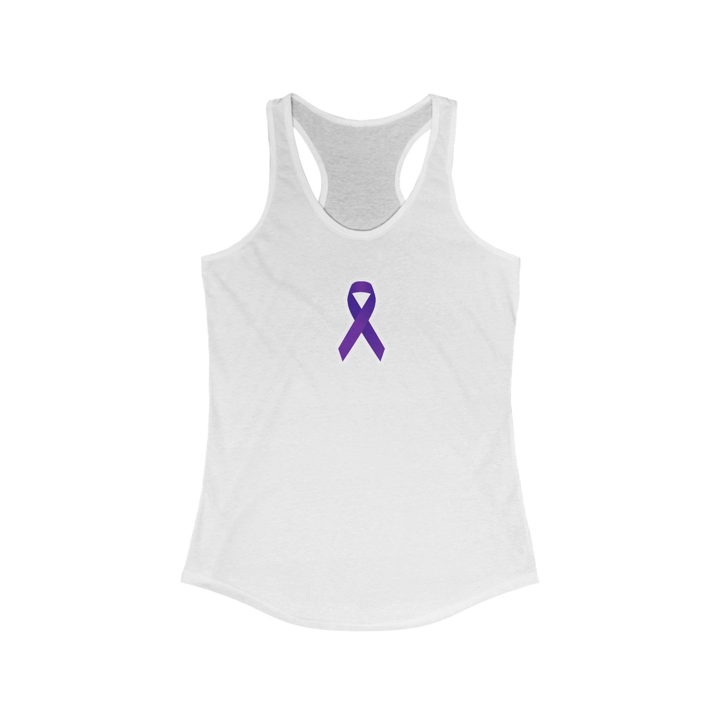 Purple Ribbon Women's Ideal Racerback Tank - Tank Top - Epileptic Al’s Shop