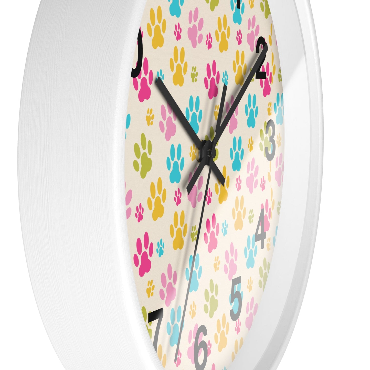 Rainbow Paws Wall Clock - Home Decor - Epileptic Al’s Shop