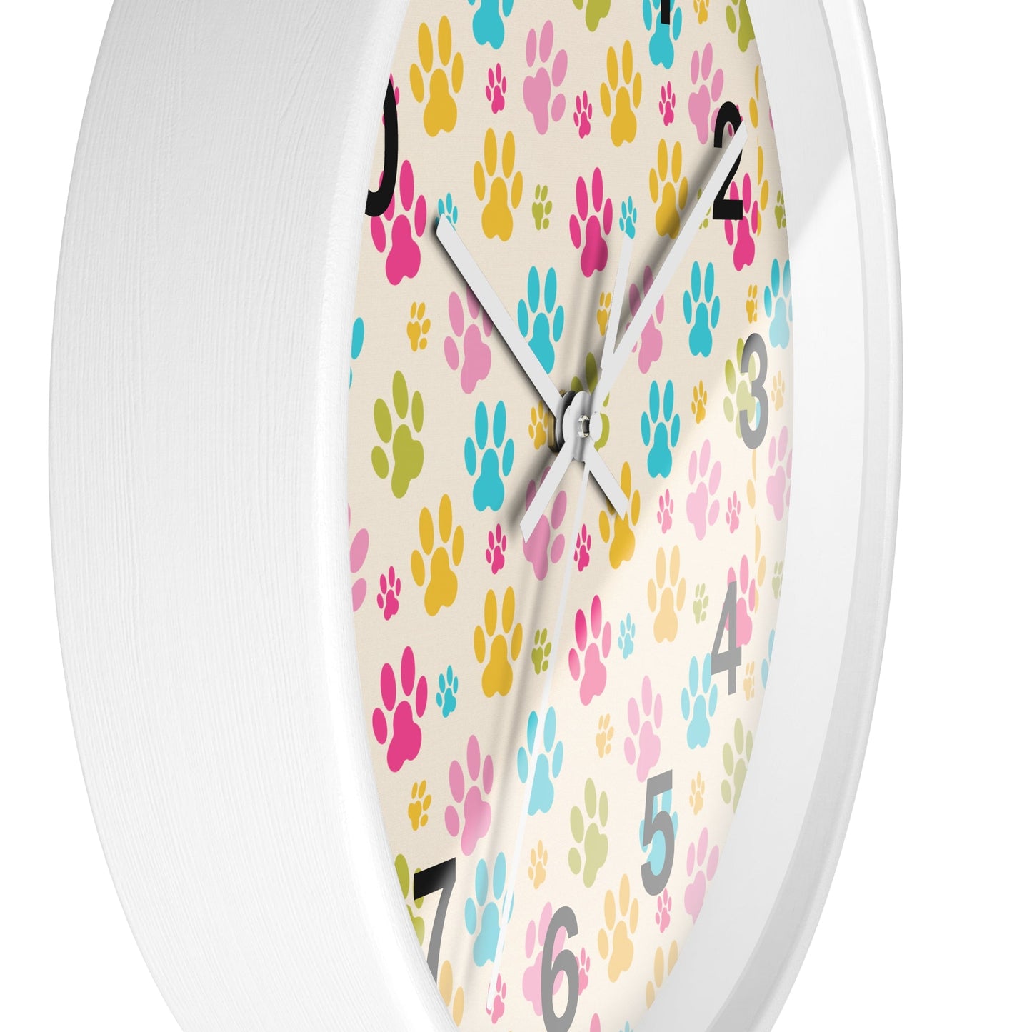 Rainbow Paws Wall Clock - Home Decor - Epileptic Al’s Shop