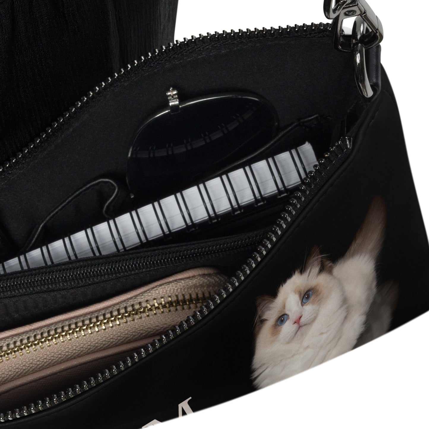 Reflective Kitty Crossbody Bag - bag - EpiAl's Shop